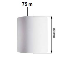 Термострічка 80 мм (75 м) ТОРГСЕРВІС